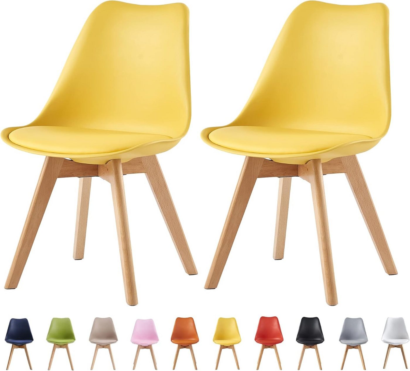 MCC direct Esszimmerstuhl Eva Stühle im 2er Set MCC direct Esszimmerstuhl Eva Stühle im 2er Set von MCC direct