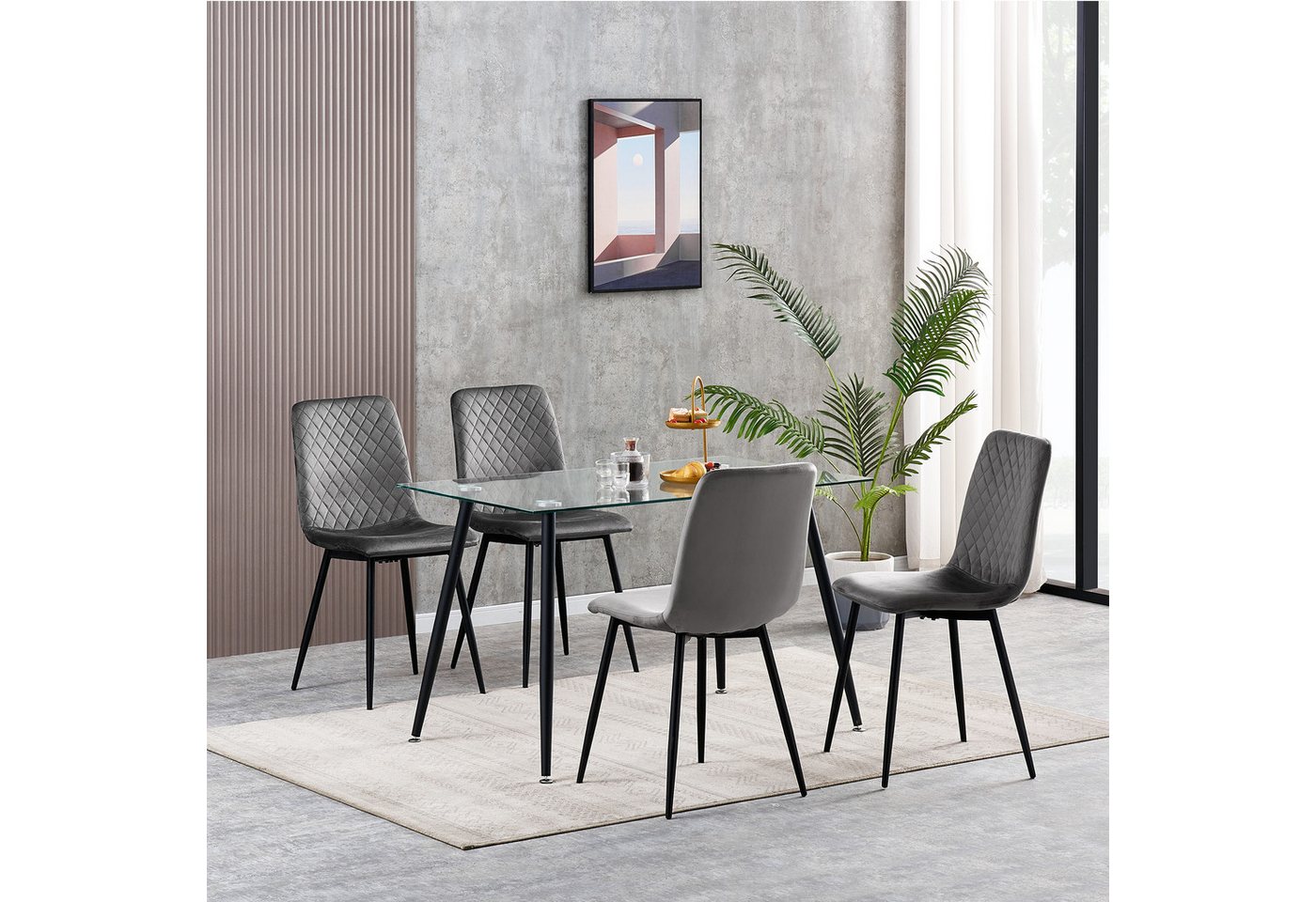 MCC direct Esszimmerstuhl Lexi 4er Set Esszimmerstühle MCC direct Esszimmerstuhl Lexi 4er Set Esszimmerstühle von MCC direct