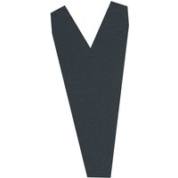 Mccover - Firstkappe für leichtes Fliesenpaneel aus matt lackiertem verzinktem Stahl - Farbe - Mattes Anthrazitgrau von MCCOVER