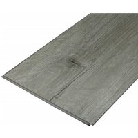 Hochbeständiger SPC-Vinyl-Bodenbelag mit Clips, graue Eiche, 1,95 m² (Nutzschicht 0,5 mm) - Farbe - Graue Eiche, Deckfläche in m² - 1,95 - Chźne gris von MCCOVER