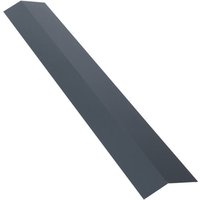 Mccover - 1 m Rinnenbrecher für gerippte lackierte Stahlplatte - Farbe - Anthrazitgrau ral 7016, Länge - 1 m von MCCOVER