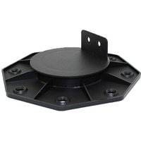 Mccover - stelzlager verstellbar von 18 bis 28 mm für holz- und verbundterrasse - Farbe - Schwarz, abgedeckte Fläche in m² - 0,09 von MCCOVER