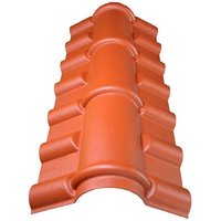 Mccover - PVC-First für Dachimitat-Mini-Ziegel - Farben - Terrakotta, Länge - 104 cm von MCCOVER