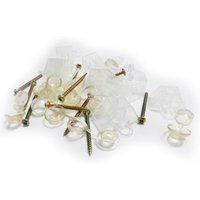 Rippenbefestigungskit (x10) - Farbe - Standard, Länge - 4 cm von NO BRAND