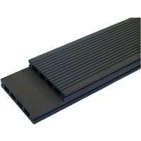 Mccover - Terrassendielen aus Holzverbundwerkstoff mit Wabenstruktur Prima l 220 cm / l12 cm / Dicke 19 mm - Farbe - Anthrazitgrau, Dicke - 19 mm, Mccover - Terrassendielen aus Holzverbundwerkstoff mit Wabenstruktur Prima l 220 cm / l12 cm / Dicke 19 mm - Farbe - Anthrazitgrau, Dicke - 19 mm, von MCCOVER