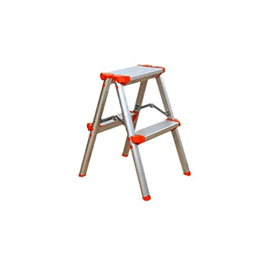 MCDSKVDF Leitern,Kopleiter Tragbare Zusammenklappbare Stiefleiter, Familienklappbare Stuchhocker Dicke Alumileiter Fischereihocker Leiter/#1,79Cm von MCDSKVDF