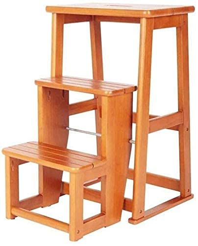 MCDSKVDF Leitern,Kopleiter Tragbare Zusammenklappbare Stiefleiter, Klappschritte Leiterhocker Multifunktionsklappbares Eingangsbibliotheksbüro/60,5 cm von MCDSKVDF