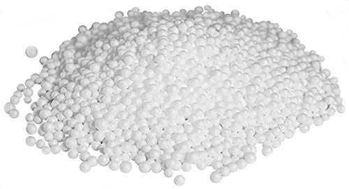 MCE-Commerce A053393 Styropor-Füllmaterial 2-3 mm 100 Gramm ca. 5 Liter, EPS, Weiss, 45x30x9 cm von MCE-Commerce