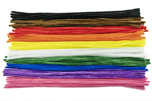 MCE-Commerce A280850 Pfeifenreiniger 100 Stück Länge 50 cm Ø 8 mm farbig Sortiert, Bunt, 8x500mm MCE-Commerce A280850 Pfeifenreiniger 100 Stück Länge 50 cm Ø 8 mm farbig Sortiert, Bunt, 8x500mm von MCE-Commerce