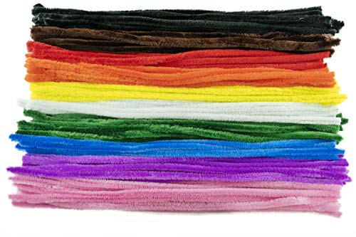 MCE-Commerce A281450 Pfeifenputzer Länge 50 cm Durchmesser 14 mm bunt sortiert, 100 Stück, 14x500mm MCE-Commerce A281450 Pfeifenputzer Länge 50 cm Durchmesser 14 mm bunt sortiert, 100 Stück, 14x500mm von MCE-Commerce