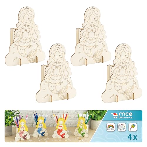 MCE-Commerce Stiftehalter Meerjungfrau für Kinder Geburtstag 4 Stück MCE-Commerce Stiftehalter Meerjungfrau für Kinder Geburtstag 4 Stück von MCE-Commerce