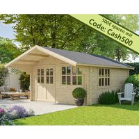 Gartenhaus Traunstein 400 x 500 cm von MCGARDEN