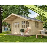 Gartenhaus Traunstein 400 x 400 cm von MCGARDEN