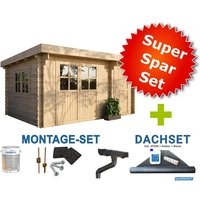 SuperSparSet Gartenhaus Trondheim 450 x 300 cm von MCGARDEN