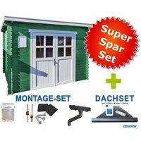 SuperSparSet Gerätehaus London 300 x 250 cm von MCGARDEN