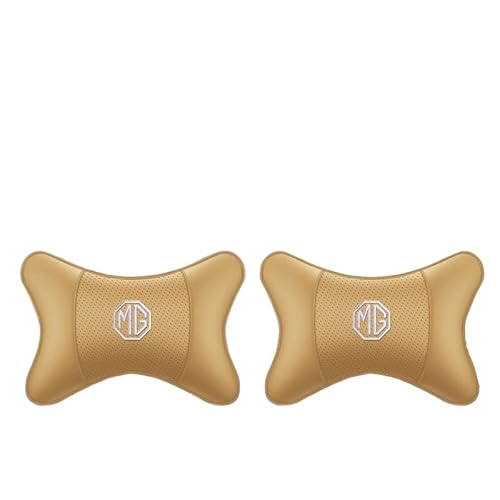Autokopfkissen für MG MG4 MG5 ZS HS EZS EHS EV 2023 2022, Auto Kopfstütze Kissen Autokopfkissen für Das Autofahren mit Verstellbaren Trägern,B-Two headrests von MCHHYL
