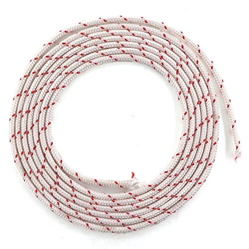MCHNIC 10 Meter Ø3,5mm Starterseil Zugseil Seil für Fadentrimmer Motorsäge Kettensäge Rasenmäher Gartengeräte Teile zb. Stihl Craftsman Husqvarna Dolmar Echo Mcculloch Homelite MCHNIC 10 Meter Ø3,5mm Starterseil Zugseil Seil für Fadentrimmer Motorsäge Kettensäge Rasenmäher Gartengeräte Teile zb. Stihl Craftsman Husqvarna Dolmar Echo Mcculloch Homelite von MCHNIC