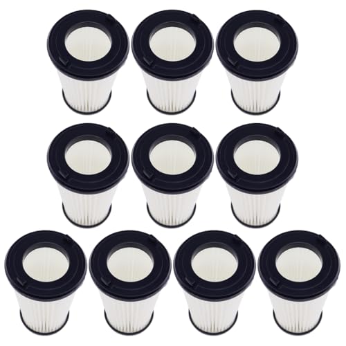 MCHNIC 10 Stück Hepa-Filter Filter für AEG CX7 CX7-2 QX8 Animal x Power CX7-2-45an CX7-2-i360 CX7-2-s360 Ergorapido Staubsauger Ersetzt AEF150 von MCHNIC