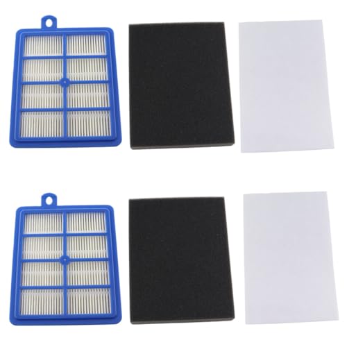 MCHNIC 2 Stück 3 in 1 Filter für AEG Ausk11 LX7 LX8 LX7-2-ÖKOX LX7-2-CR-A LX7-2-FFP LX8-2-ÖKO Performer Staubsauger, Ersatzfilter für Philips FC8038/01 FC9150 Electrolux EFH12 von MCHNIC