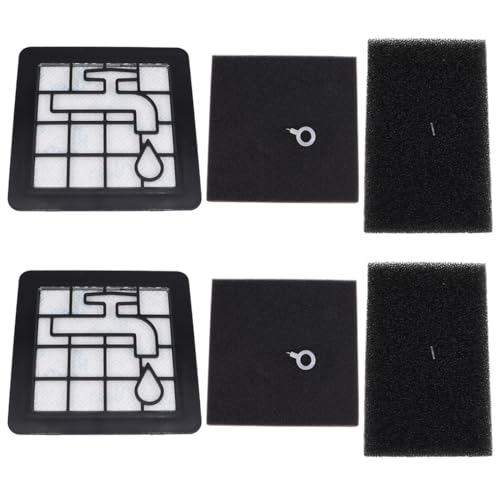 MCHNIC 2 set 3in1 Filter Luftfilter-Set für Philips 2000er Serie XB2022 XB2023 XB2042 XB2062 XB2122 XB2123 XB2125 XB2140 XB2142 Staubsauger ersetzt XV1220/01 von MCHNIC