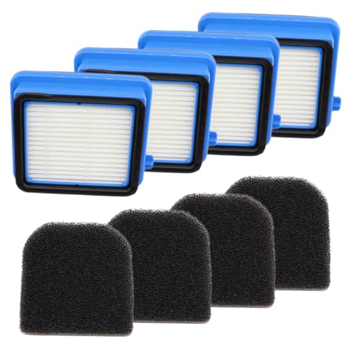 MCHNIC 4 Stück Filter für AEG ASKW1 QX6 QX7 QX8-2 Modell Staubsauger Ersatzfilter für AEG mit 4 Vormotorfilter 4 Hygienefilter Ersetzt # 900923275 von MCHNIC