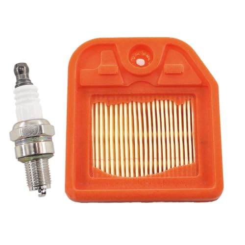 MCHNIC Luftfilter mit Zündkerze für Stihl HS81 HS81R HS81RC HS81T HS82 82R 82RC 82T HS86 HS86R HS86T HS86RC-E HS86TC-E HS86TC-EZ Heckenschere Ersetzt 4237 141 0300 von MCHNIC