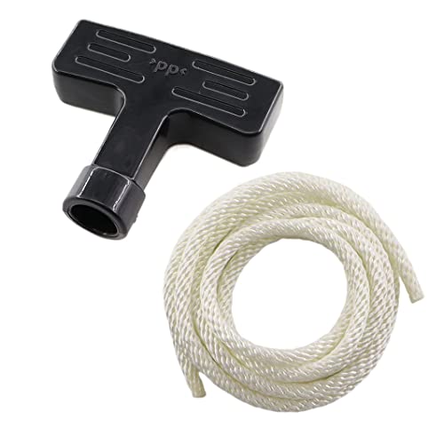 MCHNIC Seilzugstarter Griff mit Starter Seil für Honda GX240 GX270 GX340 GX390 Rasenmäher von MCHNIC