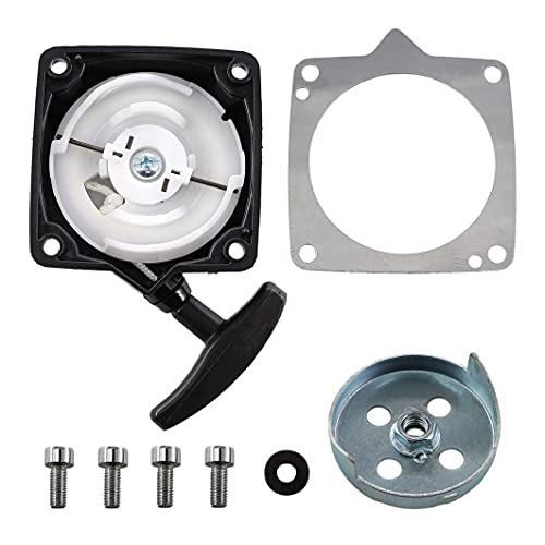 MCHNIC Seilzugstarter Starter Mitnehmer für 43ccm - 52ccm Motorsense Freischneider Heckenshere Multitool Plantiflex, Nemaxx, Berlan, Arebos, Zippeer und mehr von MCHNIC
