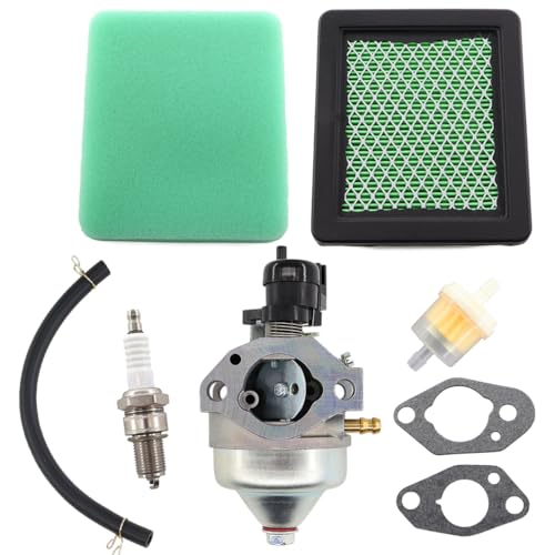 MCHNIC Vergaser mit Automatischem Choke für Honda GCV160 GCV160LA0 GCV160LA1 GCV190 GCV190A GCV190LA HRX217K1 K2 K3 K4 Rasenmäher Ersatzteile Zubehör Vergaser Kit mit Zündkerze Luftfilter MCHNIC Vergaser mit Automatischem Choke für Honda GCV160 GCV160LA0 GCV160LA1 GCV190 GCV190A GCV190LA HRX217K1 K2 K3 K4 Rasenmäher Ersatzteile Zubehör Vergaser Kit mit Zündkerze Luftfilter von MCHNIC