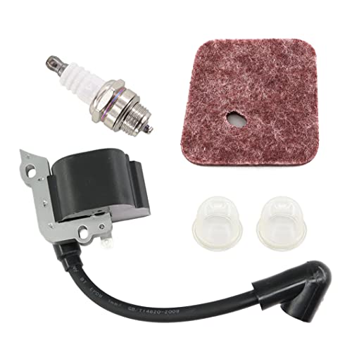 MCHNIC Zündspulenset Luftfilter für Stihl FS38 FS45 FS46 FS55 FC55 HS45 HL45 KM55 Kettensäge Ersatz 4140 400 1308 MCHNIC Zündspulenset Luftfilter für Stihl FS38 FS45 FS46 FS55 FC55 HS45 HL45 KM55 Kettensäge Ersatz 4140 400 1308 von MCHNIC