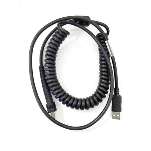 MCHkR 2M USB Coiled Data Typ A 550 kompatibel mit Datalogic PD9330 PD9530 PD9501 Handheld -Scanner von MCHkR