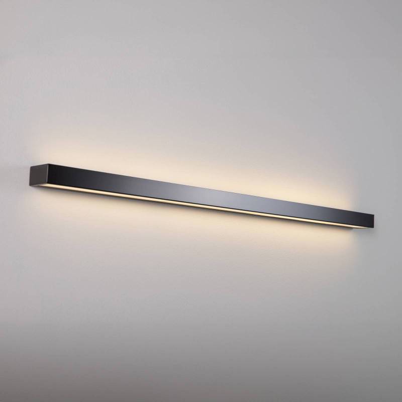 LED-Wandleuchte Mera, Breite 120cm, schwarz, 3000K von MCJ