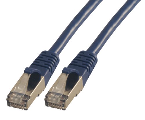 M.C.L MCL Patchkabel (CAT6 F/UTP, 1 m, Eco Patch-Kabel – Blau von MCL