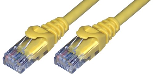 MCL 0,5 m Cat6 U/UTP Patch-Kabel – gelb von MCL