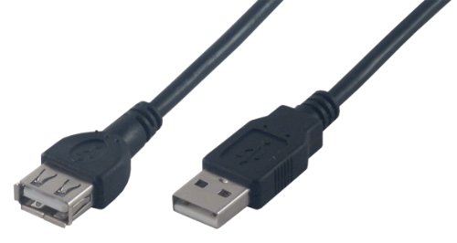 MCL 2°m A°/°A Klinke USB 2.0 Erweiterungskabel, Schwarz MCL 2°m A°/°A Klinke USB 2.0 Erweiterungskabel, Schwarz von MCL