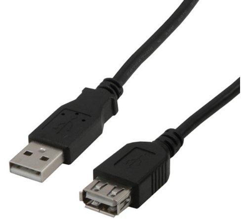 MCL 5°m A°/°A Klinke USB 2.0 Erweiterungskabel von MCL