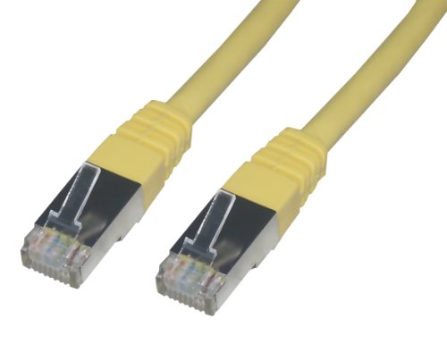MCL Patchkabel (Cat.6a F/UTP, 10 m), Gelb von MCL
