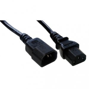 MCL Weiblich Kabel Sektor IEC-Stecker (C14) / (C13) 1m von MCL