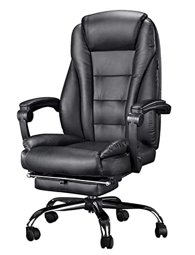 Computer-Bürostuhl, Computer-Neigungsstuhl, 90 ° ~ 135 ° neigbar, verdickter Doppellagiger Boss-Stuhl, bequemer Drehstuhl für Heimstudios von MCLIUJIA