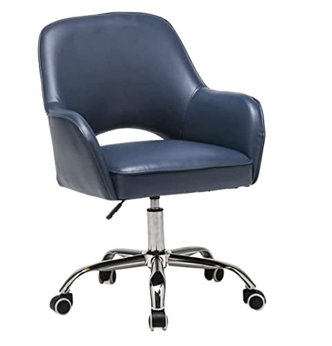 MCLIUJIA Arbeitsstuhl Bürostuhl Computerstuhl Cortex Schlafzimmerstuhl Ergonomisches Spiel Komfortabler Konferenz-Bürostuhl Heimgebrauch Für Wohnzimmer Schlafzimmer(Blue) von MCLIUJIA