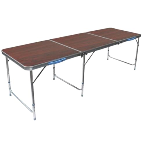 MCLIUJIA Campingtisch klappbar Klapptisch Tragbarer, Robuster, Zusammenklappbarer Camping-Multifunktionstisch Für Den Innen- Und Außenbereich Für Picknicks Für Outdoor von MCLIUJIA