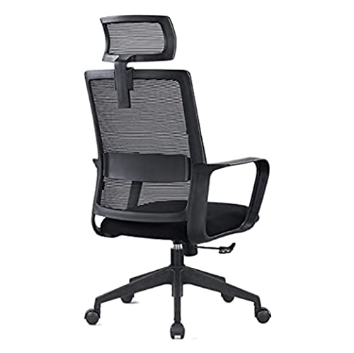 MCLIUJIA Computer-Arbeitsstuhl, Bürostuhl, Gaming-Stuhl, Netzstoff, hohe Rückenlehne, Computer-Schreibtischstuhl, Chefsessel, Chefsessel, ergonomischer Stuhl von MCLIUJIA
