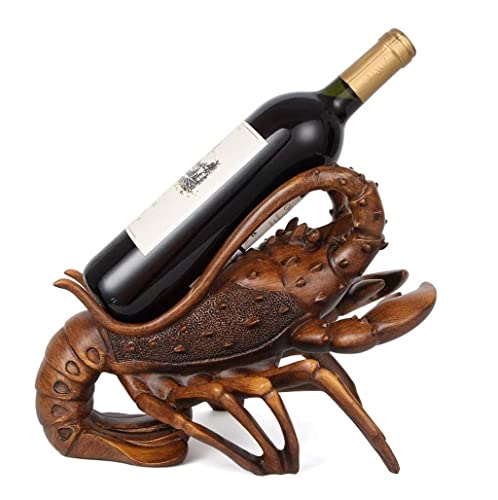 MCLIUJIA Weinflaschenhalter Kreative Hummer Weinregal Moderne Harz Handwerk Dekoration Weinregal Bar Dekoration Weinregal von MCLIUJIA
