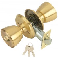 MCM 501B Knauf mit Schlüssel und Messing-Schlosseingang 60 mm. von MCM