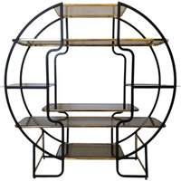 Leckerer Seltener Vintage Hollywood Regency Messing/Rauchglas Bar Cart von MCMeffect
