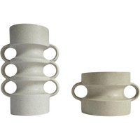 Vintage Mid Century Modern Einer Von Zwei Ditmar Urbach Keramik Kerzenhalter, Tschechoslowakei 1970Er Jahre von MCMeffect