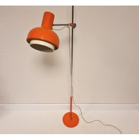 Vintage Mid Century Modern Space Age Stehlampe Höhenverstellbar von MCMeffect