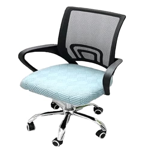 MCNDSI Bürostuhl Bezug, Husse Stuhlbezug für Bürostuhl Stretch Waschbar Sitzbezug Stuhl, Büro Bar Sitzfläche für Esszimmer Anti-Falten Stuhlbezug(A5,6PCS) von MCNDSI