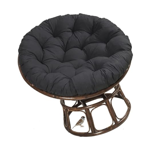 MCNDSI Papasan-Stuhlkissen Papasan Nur Runde Stuhlkissenpolster Wasserdicht Verdicken üBerfüLlte Sitzkissen HäNgendes Schaukelpolster FüR Garten Outdoor Indoor Ohne Stuhl(#7,160x160cm) von MCNDSI