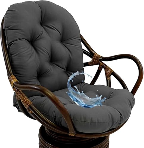 MCNDSI Schaukelstuhl Auflage Polster Kissen, Weich Verdickt Waschbar Sitzkissen, Gartenstuhl Ersatzpolster Schaukelstuhl/Drehsessel für Liege Rattan Garten Terrasse Matte(F8) von MCNDSI